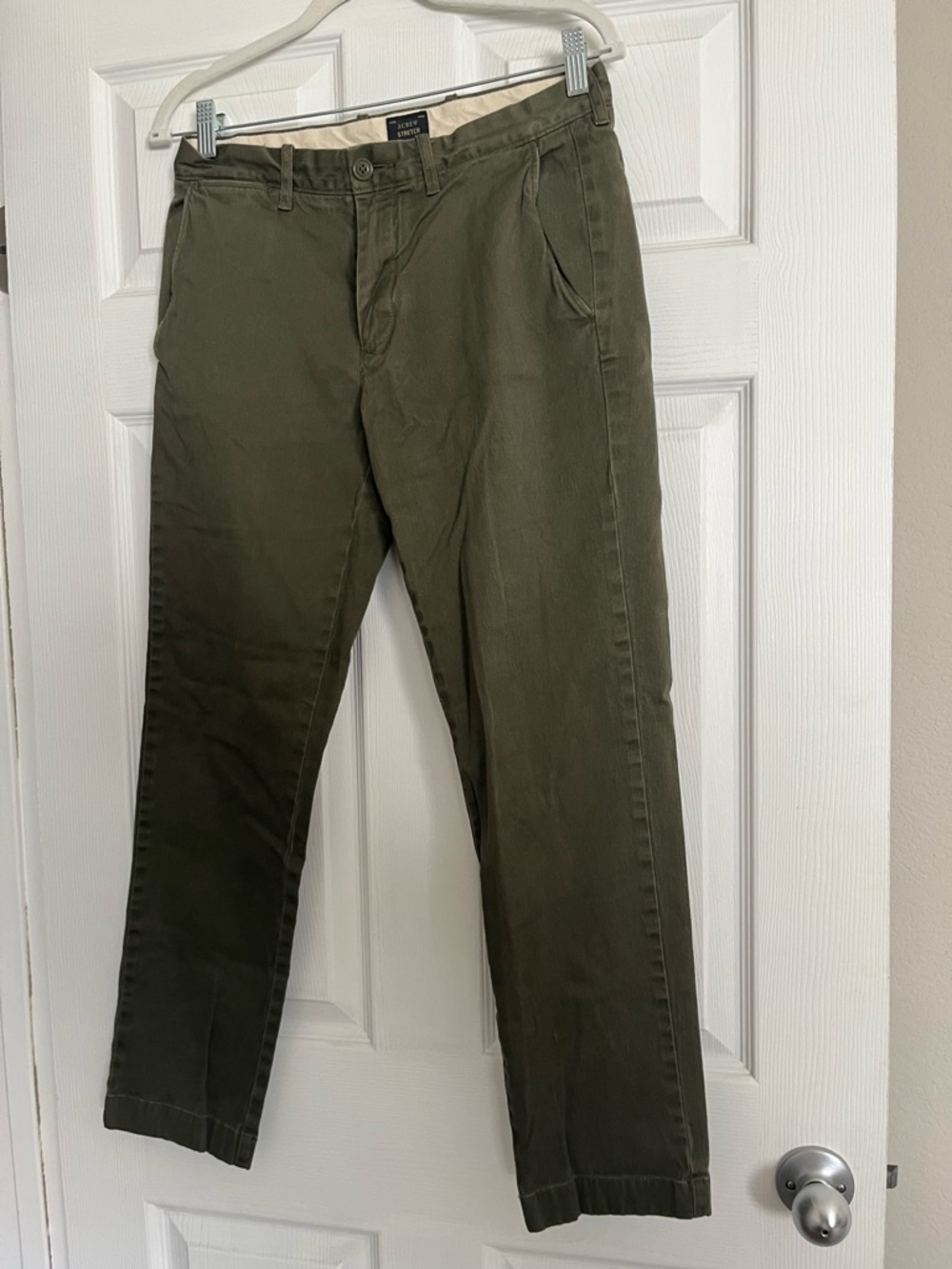 J. Crew Olive Green Chino Pants
